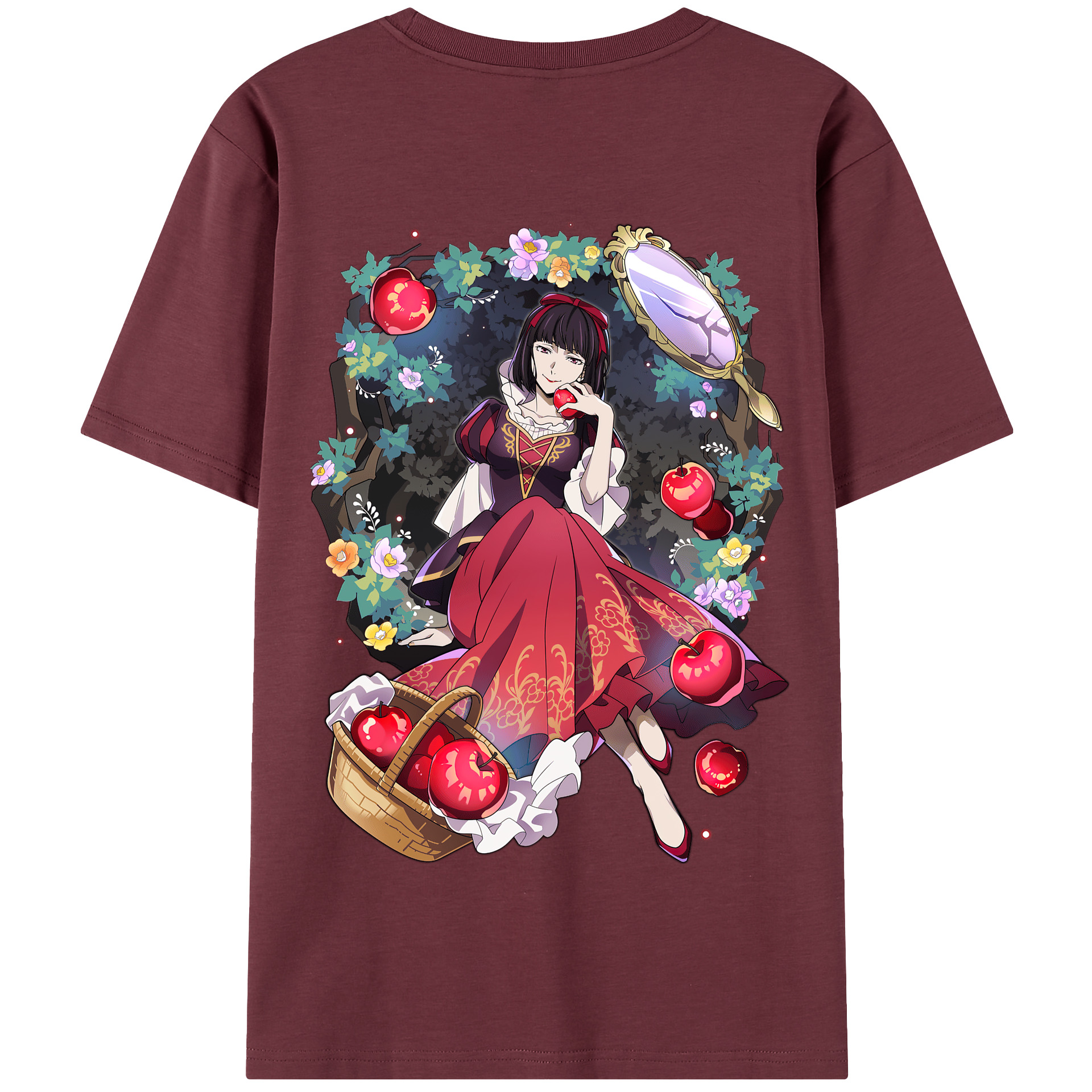 （画像用） 文豪ストレイドッグス Bungo Stray Dogs 綿100％半袖Tシャツ（背面プリント）